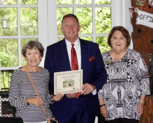 Honorable Mention presented to Rachel Walker by Mayor John Gunter and Councilmember Gloria Tate