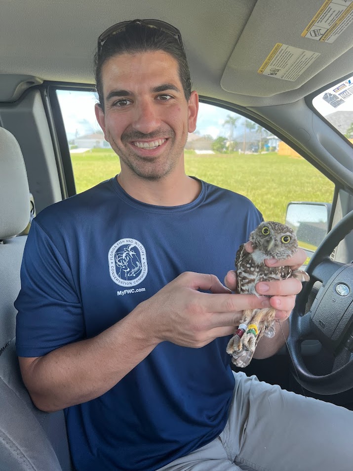 Nick Jennings FWC (with banded owl)