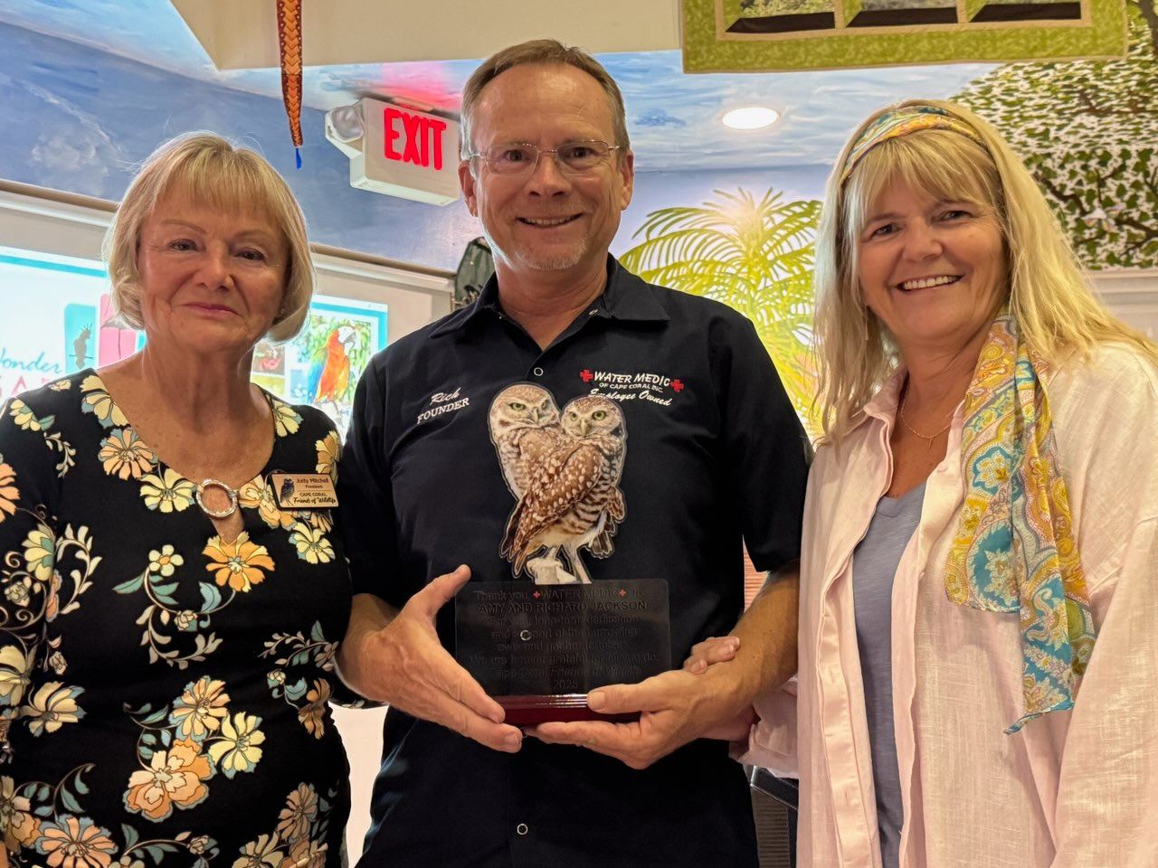 Water Medic Special Appreciation Shirley Paine